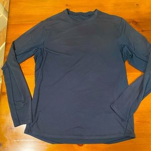 Lululemon Navy Long Sleeve Size L